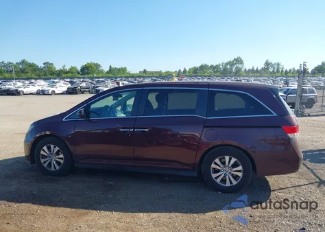 2014 Honda Odyssey Exl from USA, damaged, VIN 5FNRL5H65EB110880